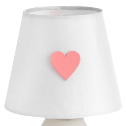 ONLI - Gyermeklámpa TITTA 1xE14/6W/230V 20 cm fehér