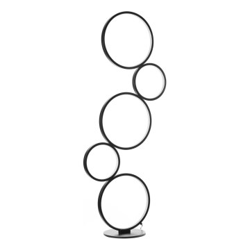 ONLI - LED állólámpa RINGS LED/58W/230V 4000K fekete