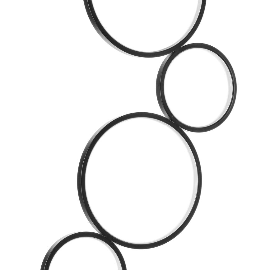 ONLI - LED állólámpa RINGS LED/58W/230V 4000K fekete