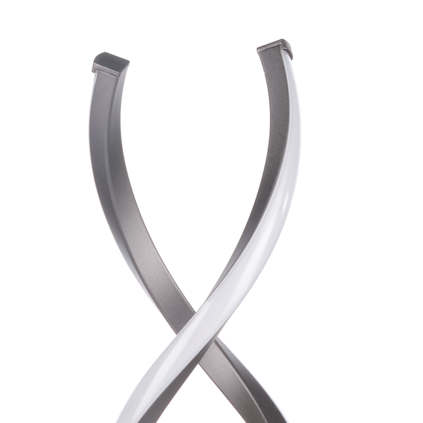 ONLI - LED Asztali lámpa DNA LED/12W/230V 4000K 48,5 cm ezüst