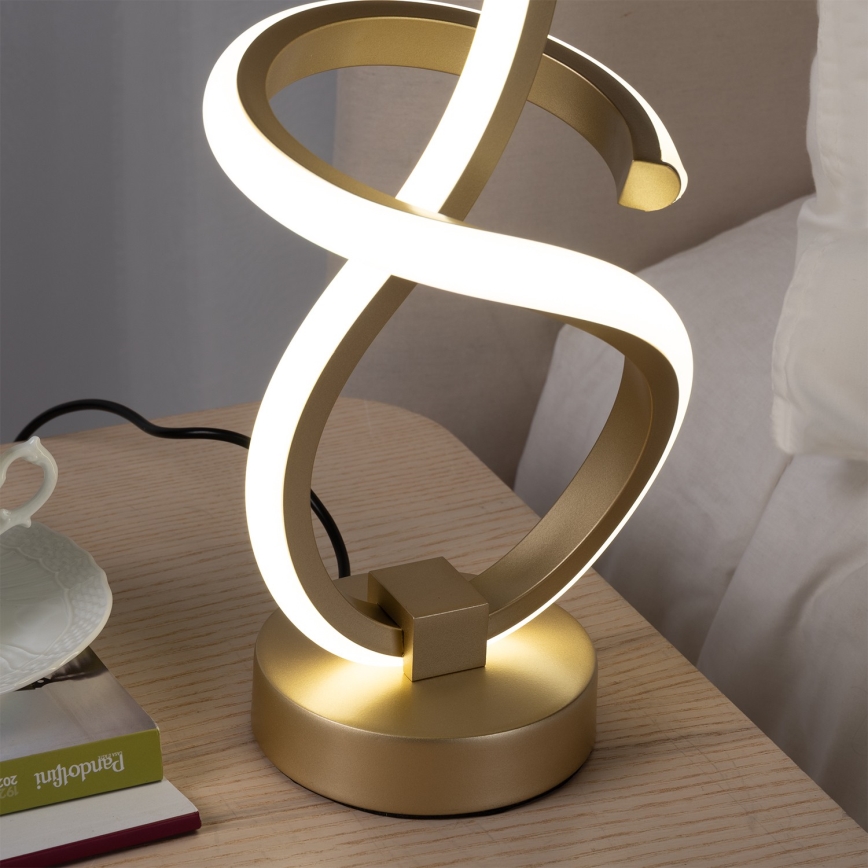 ONLI - LED Asztali lámpa KIRA LED/10W/230V 4000K 28 cm arany