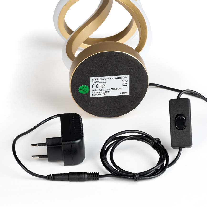 ONLI - LED Asztali lámpa KIRA LED/10W/230V 4000K 28 cm arany