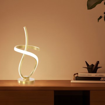 ONLI - LED Asztali lámpa KIRA LED/12W/230V 4000K 38,5 cm arany