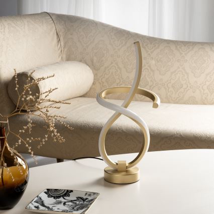 ONLI - LED Asztali lámpa KIRA LED/12W/230V 4000K 38,5 cm arany