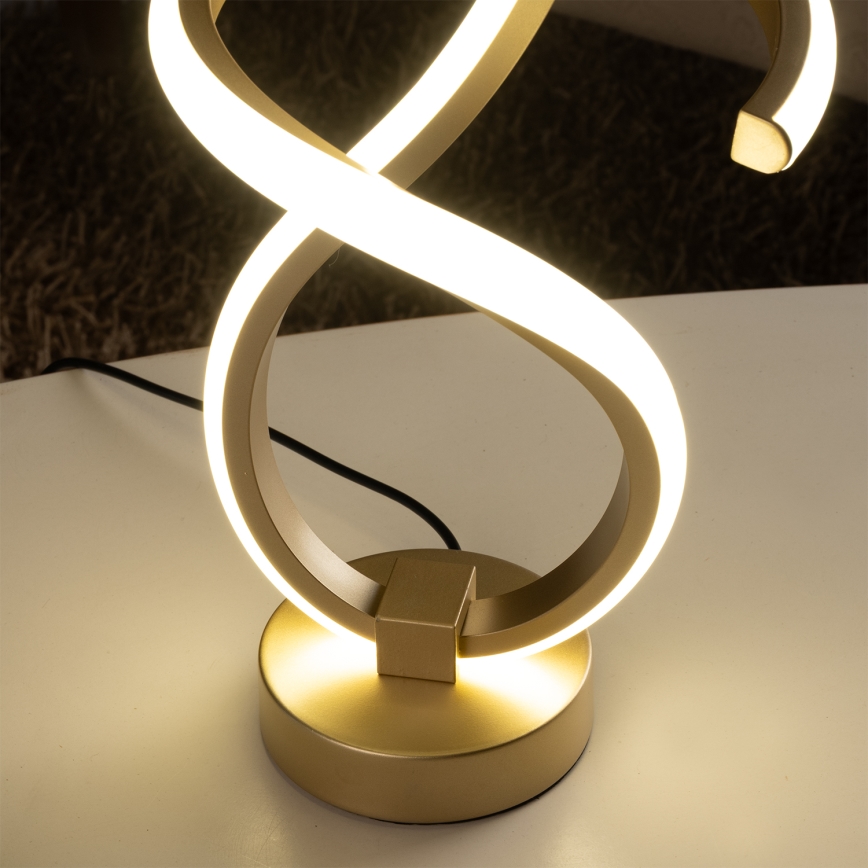 ONLI - LED Asztali lámpa KIRA LED/12W/230V 4000K 38,5 cm arany