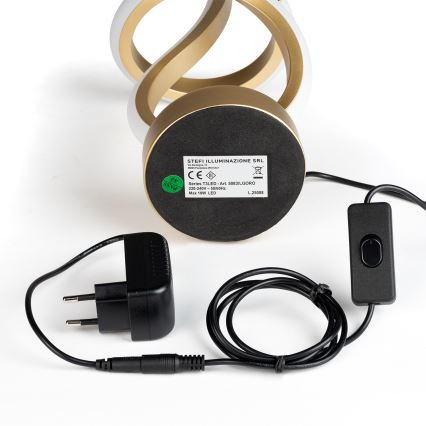 ONLI - LED Asztali lámpa KIRA LED/12W/230V 4000K 38,5 cm arany