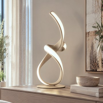 ONLI - LED asztali lámpa MATISSE LED/22W/230V 60 cm bézs