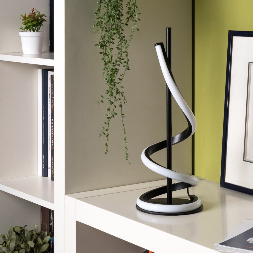 ONLI - LED Asztali lámpa TWIST LED/12W/230V 4000K 40 cm fekete
