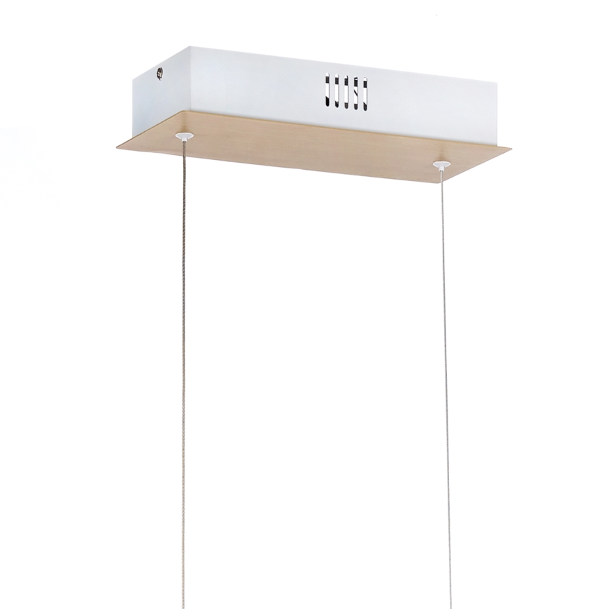 ONLI - LED Csillár zsinóron NILO LED/70W/230V 4000K barna/fehér