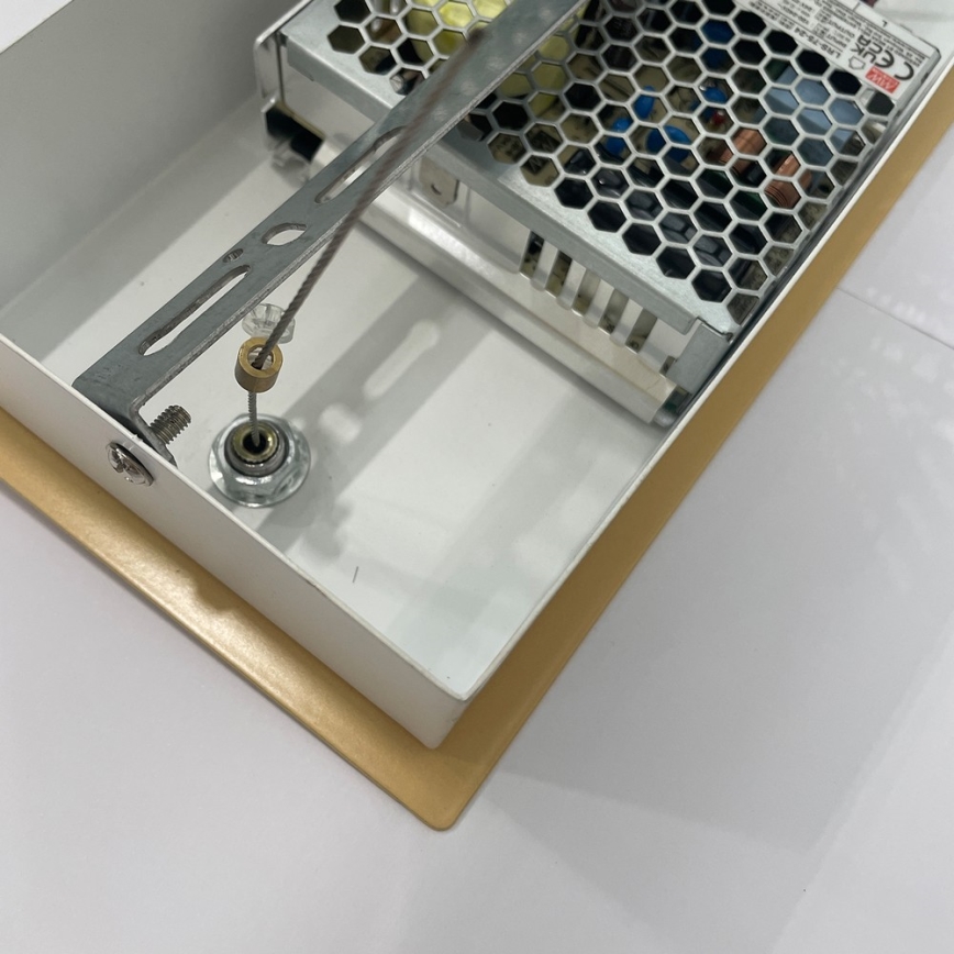 ONLI - LED Csillár zsinóron NILO LED/70W/230V 4000K barna/fehér