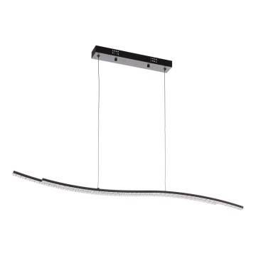 ONLI - LED Csillár zsinóron ONDA LED/30W/230V 4000K fekete