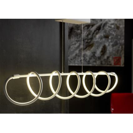 ONLI - LED Csillár zsinóron SPIRALE LED/72W/230V 3000K fehér