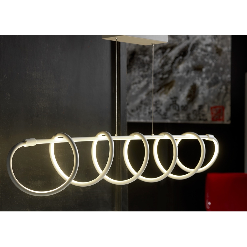 ONLI - LED Csillár zsinóron SPIRALE LED/72W/230V 3000K fehér