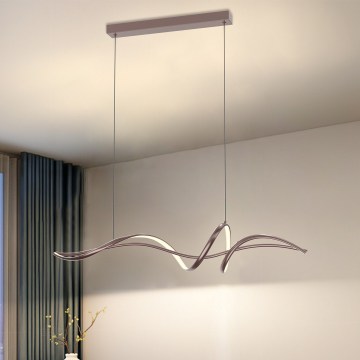 ONLI - LED függőlámpa kábelen KELLY LED/28W/230V rézszínű