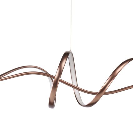 ONLI - LED függőlámpa kábelen KELLY LED/28W/230V rézszínű
