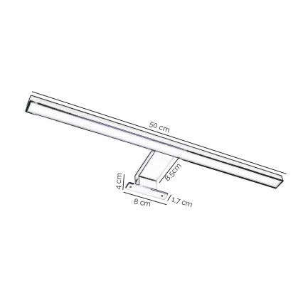 ONLI - LED Fürdőszobai tükörmegvilágítás NEMO LED/5,5W/230V 4000K 50 cm IP44 matt króm