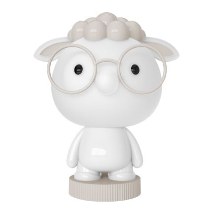 ONLI - LED RGB Gyerek éjszakai kislámpa PUPPIES LED/3W/USB bárány 33 cm