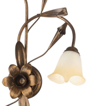 ONLI - Mennyezeti lámpa LUCREZIA 4xE14/6W/230V bronz színű