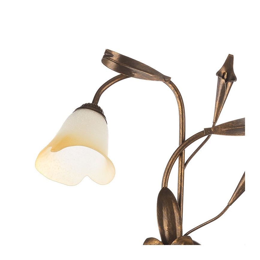 ONLI - Mennyezeti lámpa LUCREZIA 4xE14/6W/230V bronz színű