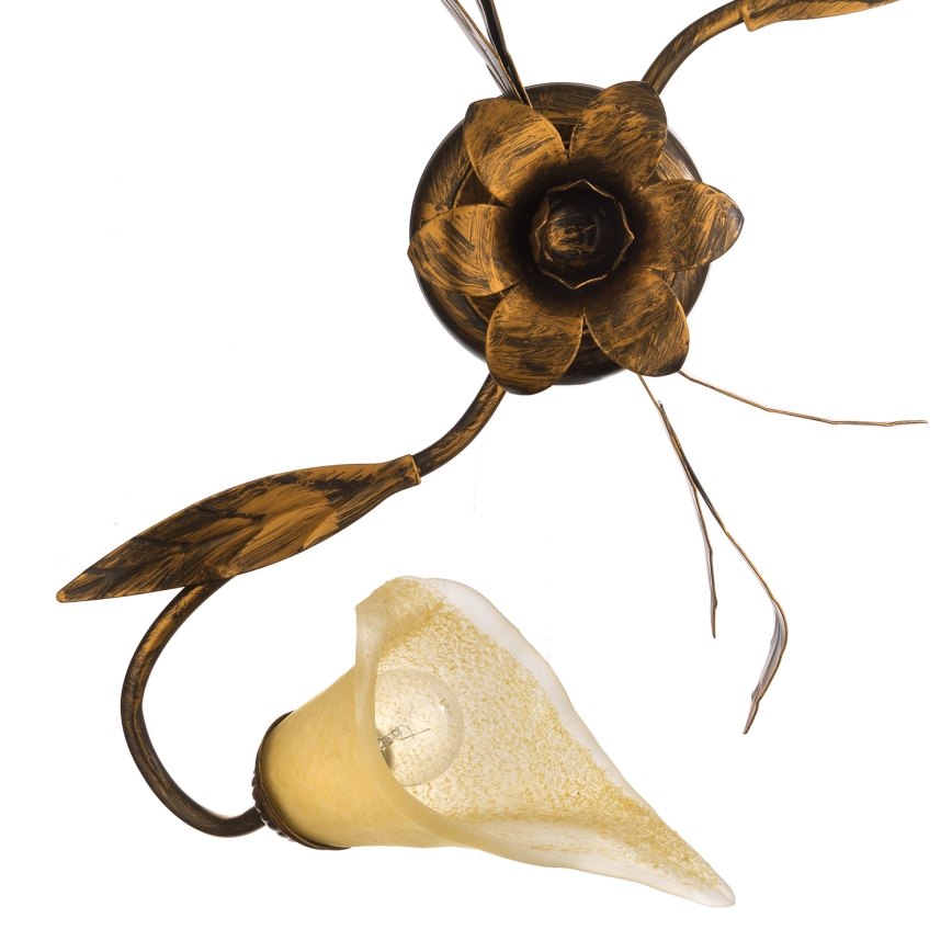 ONLI - Mennyezeti lámpa ALGA 2xE14/6W/230V bronz