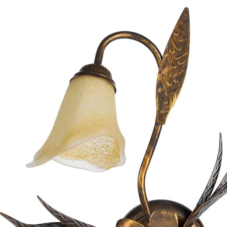 ONLI - Mennyezeti lámpa ALGA 3xE14/6W/230V bronz