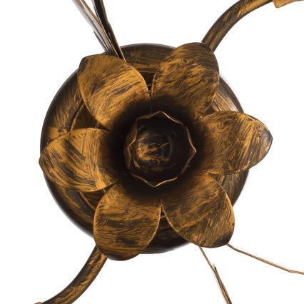 ONLI - Mennyezeti lámpa ALGA 3xE14/6W/230V bronz