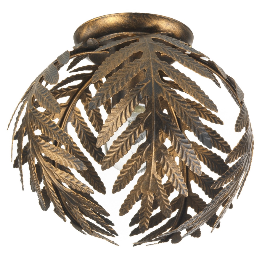 ONLI - Mennyezeti lámpa FELCE 1xE27/22W/230V bronz