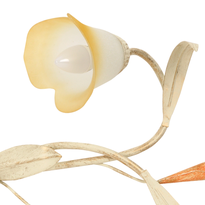 ONLI - Mennyezeti lámpa LUCREZIA 4xE14/6W/230V krém