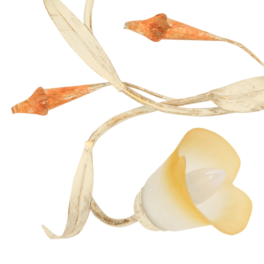 ONLI - Mennyezeti lámpa LUCREZIA 4xE14/6W/230V krém