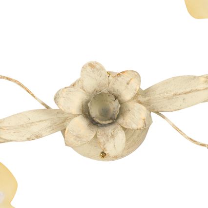 ONLI - Mennyezeti lámpa LUCREZIA 4xE14/6W/230V krém