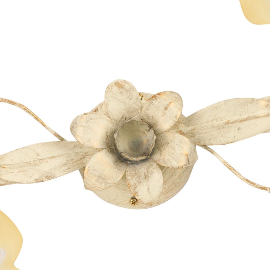 ONLI - Mennyezeti lámpa LUCREZIA 4xE14/6W/230V krém