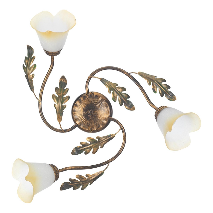 ONLI - Mennyezeti lámpa QUERCIA 3xE14/6W/230V