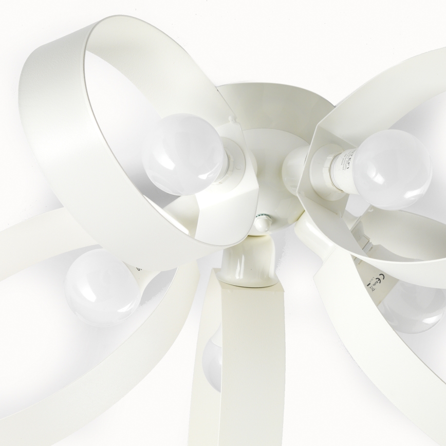 ONLI - Mennyezeti lámpa SERENA 5xE14/6W/230V fehér