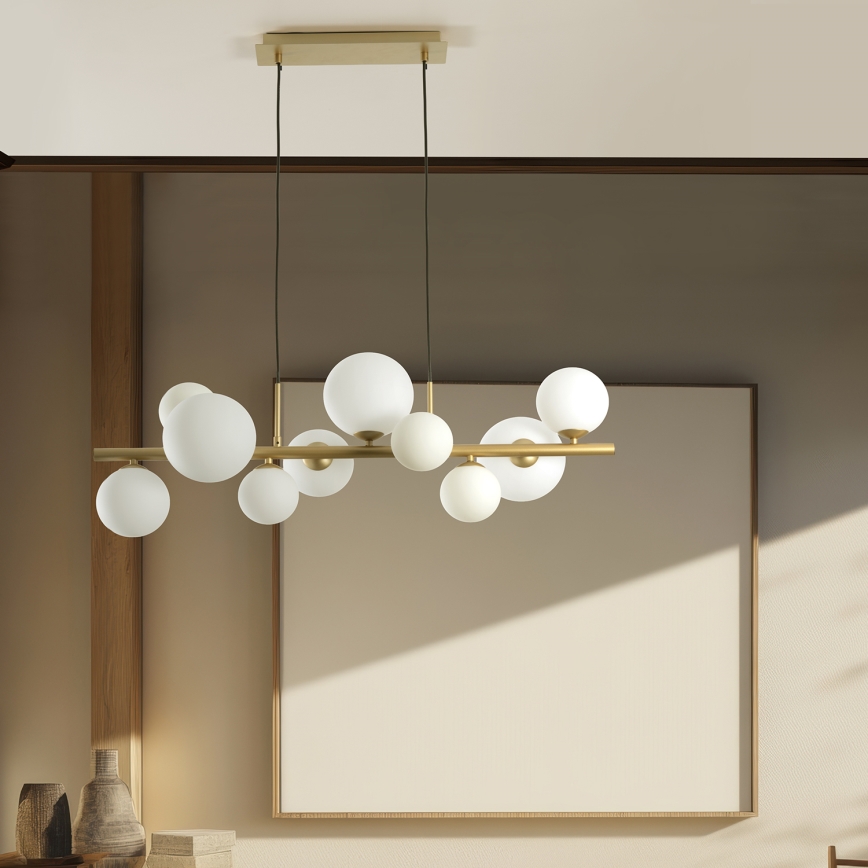 ONLI - PALOMA kábeles csillár 10xG9/3W/230V arany