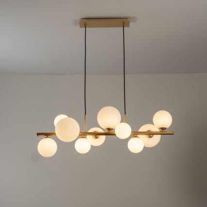 ONLI - PALOMA kábeles csillár 10xG9/3W/230V arany