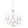 ONLI - POMPEI láncon függő csillár 5xE14/6W/230V krémszínű