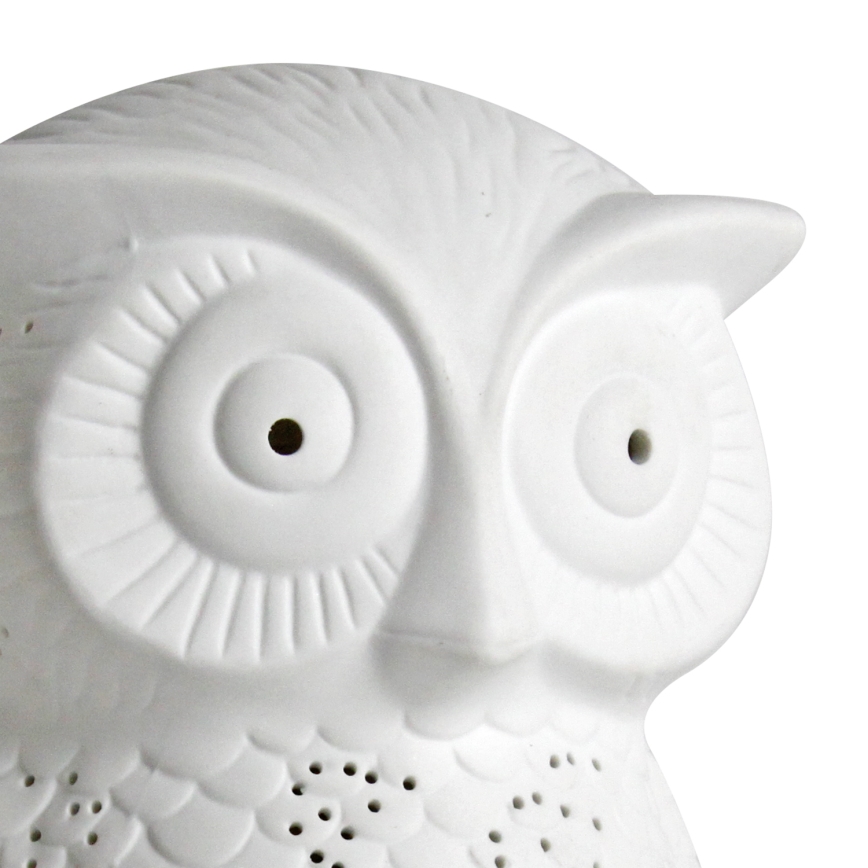 ONLI - PORCELLANA porcelán asztali lámpa 1xE14/6W/230V 25 cm bagoly