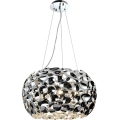 Open Design OR80162 - CARERA kábeles függeszték 6xG9/7W/230V Ø 55 cm, fényes króm