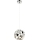 Open Design OR80179 - CARERA kábeles függeszték 1xG9/7W/230V átmérő 15 cm, fényes króm