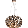 Open Design OR80186 - CARERA kábeles csillár 6xG9/7W/230V, átmérő 55 cm, rózsaarany