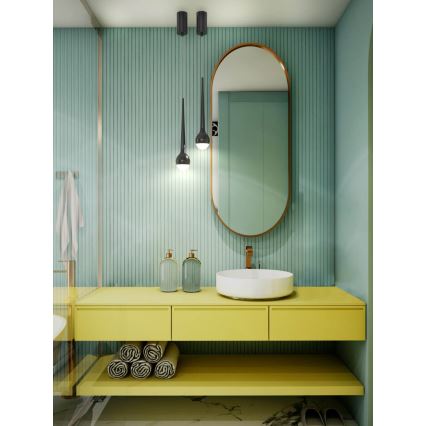 Open Design OR80247 - CAPPI kábeles LED függőlámpa LED/5W/230V fekete