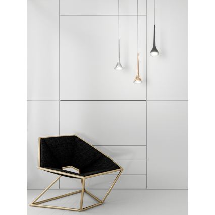 Open Design OR80315 - CRIMA LED kábeles csillár LED/7W/230V rózsaarany