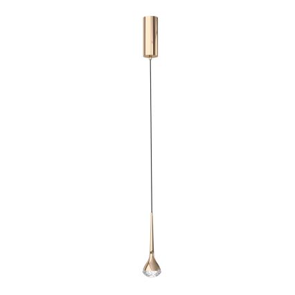 Open Design OR80315 - CRIMA LED kábeles csillár LED/7W/230V rózsaarany