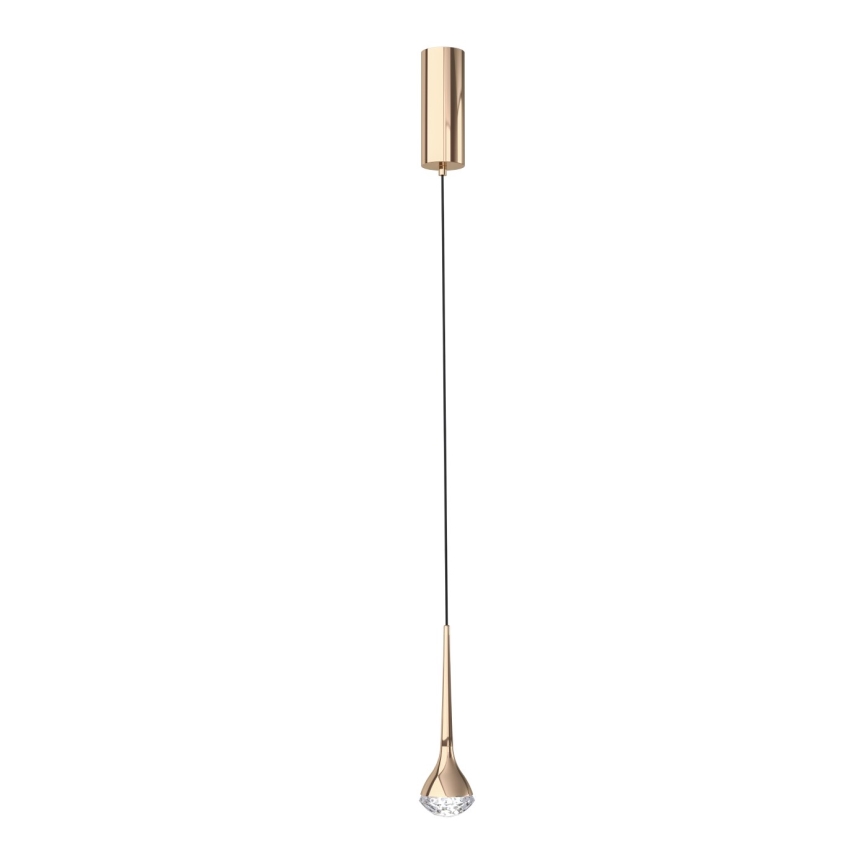 Open Design OR80315 - CRIMA LED kábeles csillár LED/7W/230V rózsaarany