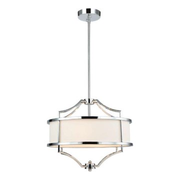 Open Design OR80902 - Rúddal szerelt csillár STESSO 4xE27/15W/230V Ø 42 cm fényes króm/fehér