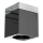 Open Design OR81046 - CUBO spotlámpa 1xG9/8W/230V fekete/fényes króm