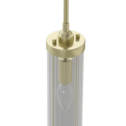 Open Design OR84368 - Kábelre függesztett csillár FIATTO 1xE14/12W/230V sárgaréz