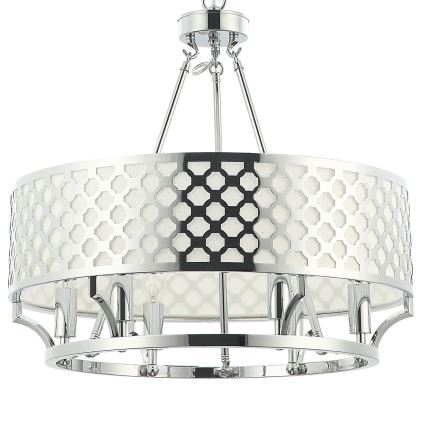 Open Design OR84375 - VERNO láncon függő csillár 6xE14/12W/230V, fényes króm
