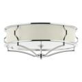 Open Design OR84412 - Mennyezeti lámpa STESSO 4xE27/12W/230V átm. 65 cm fényes króm/fehér