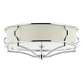 Open Design OR84429 - Mennyezeti lámpa STESSO 6xE27/12W/230V átm. 85 cm fényes króm/fehér